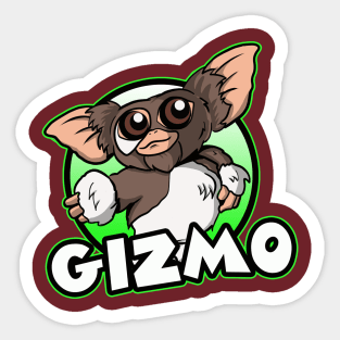 Cute and Cuddly Gizmo Sticker